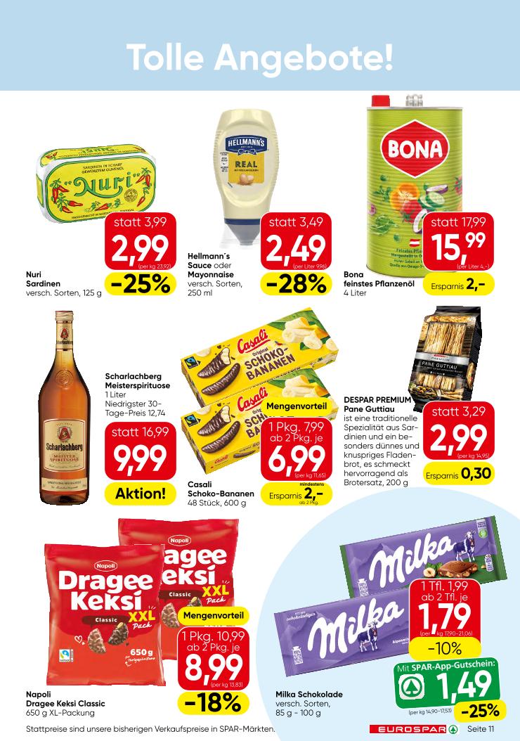 Prospekt von EUROSPAR
