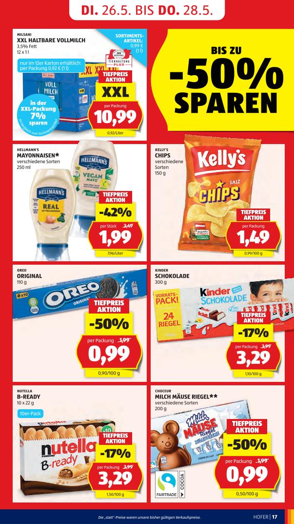 Prospekt von HOFER