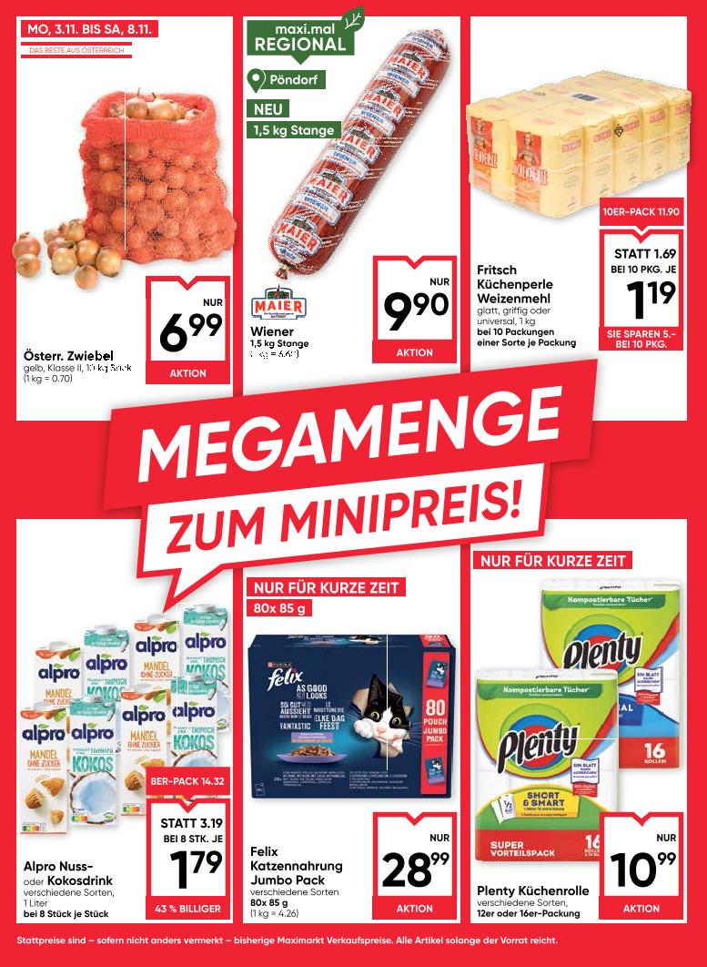 Prospekt von Maximarkt