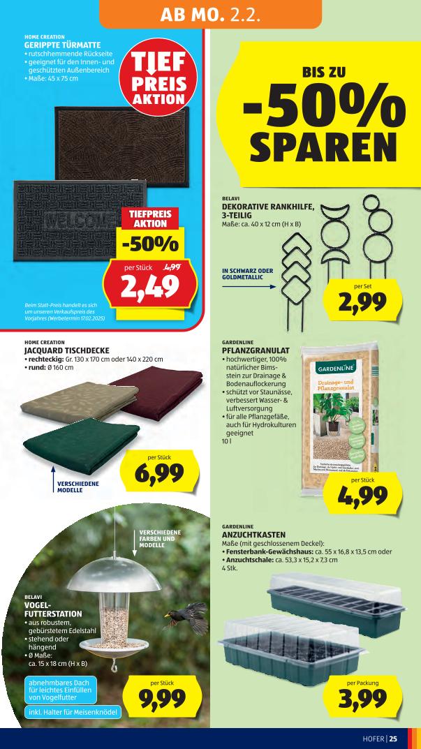 Prospekt von HOFER