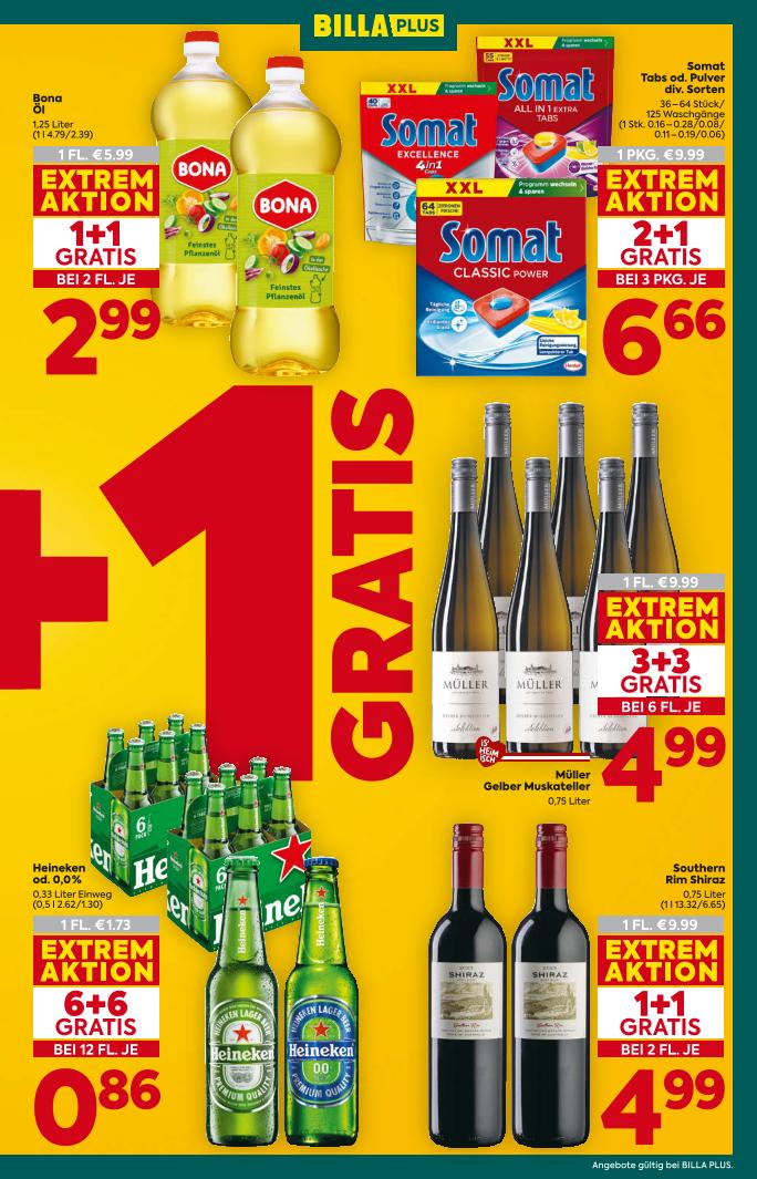 Prospekt von BILLA PLUS