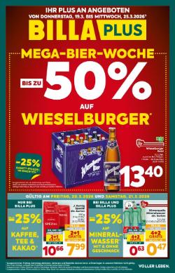 Titelbild des Prospekts von BILLA PLUS Burgenland