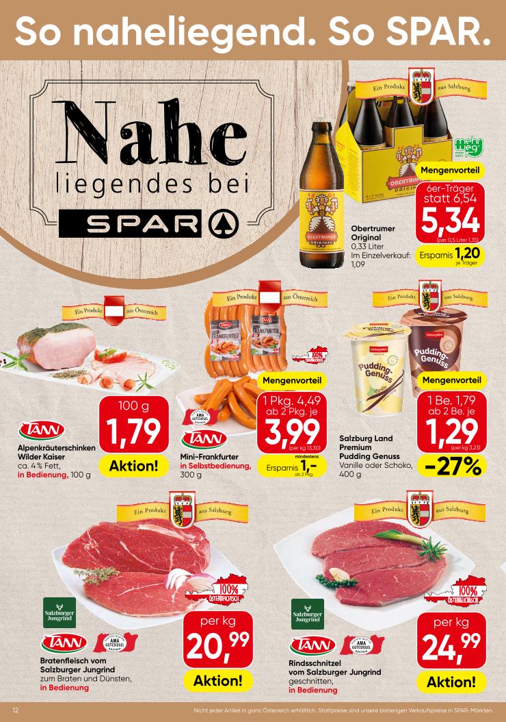 Prospekt von SPAR