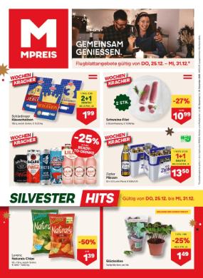 Titelbild des Prospekts von MPREIS Salzburg