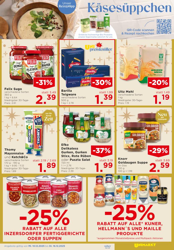 Prospekt von Unimarkt