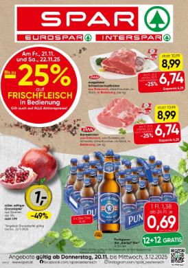 Titelbild des Prospekts von SPAR KTN