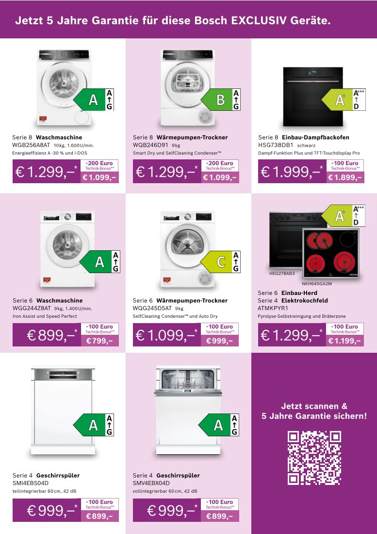 Prospekt von Bosch Hausgeräte