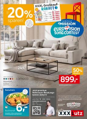 Titelbild des Prospekts von XXXLutz