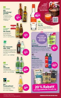 Titelbild des Prospekts von Denns BioMarkt