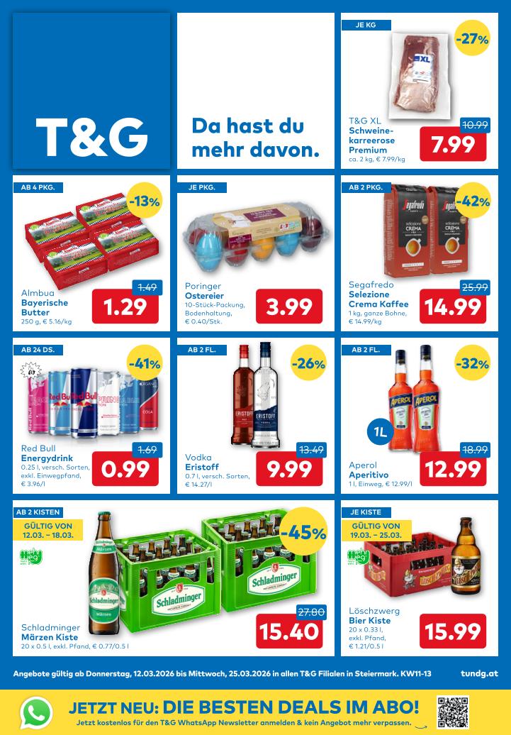 Prospekt von T&G