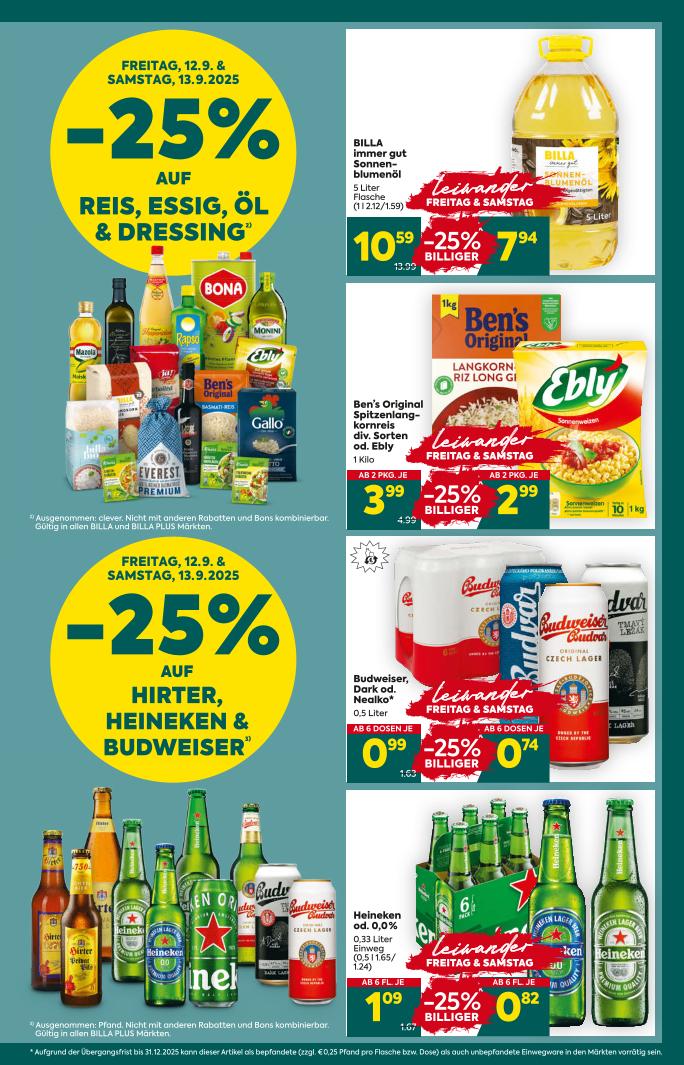 Prospekt von BILLA PLUS