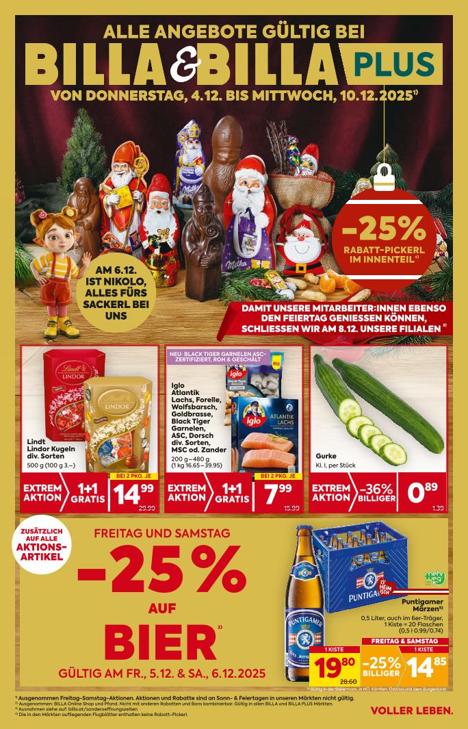 Prospekt von BILLA