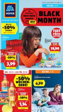 Titelbild des Prospekts von HOFER