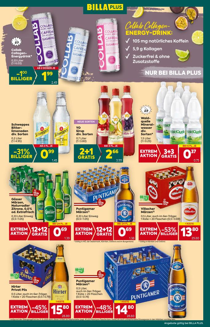 Prospekt von BILLA PLUS