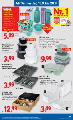 Titelbild des Prospekts von Lidl Österreich