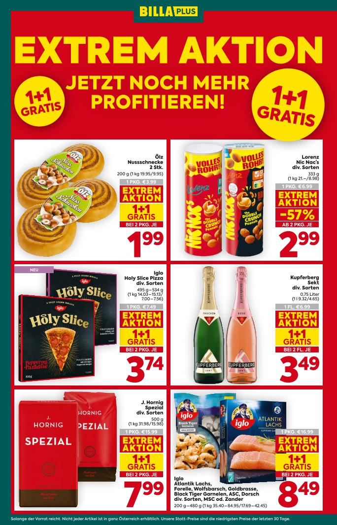 Prospekt von BILLA PLUS