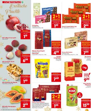 Titelbild des Prospekts von INTERSPAR VBG