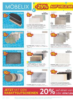 Titelbild des Prospekts von Möbelix