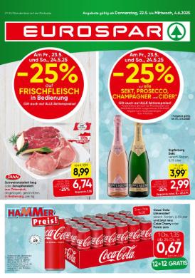 Titelbild des Prospekts von EUROSPAR SBG / TRL