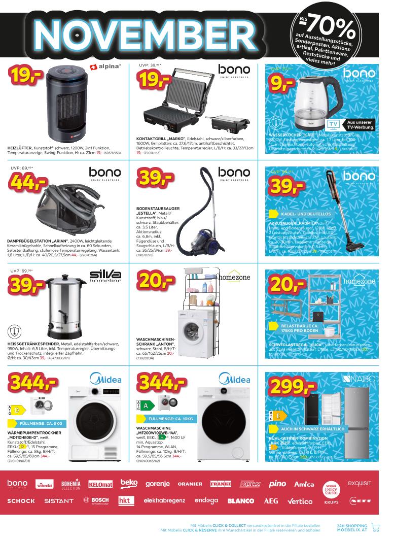 Prospekt von Möbelix