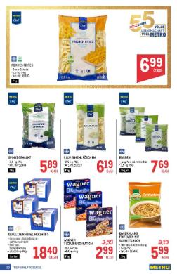 Titelbild des Prospekts von METRO PROFI