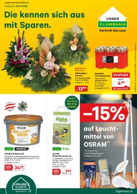 Titelbild des Prospekts von Lagerhaus