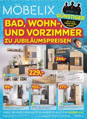 Titelbild des Prospekts von Möbelix