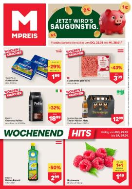 Titelbild des Prospekts von MPREIS Tirol