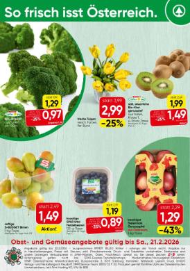 Titelbild des Prospekts von SPAR W / NOE / BGLD