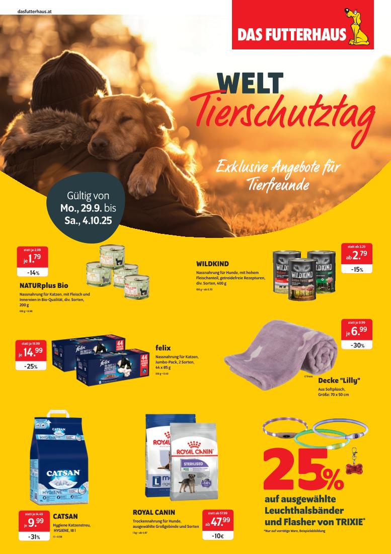 Prospekt von DAS FUTTERHAUS