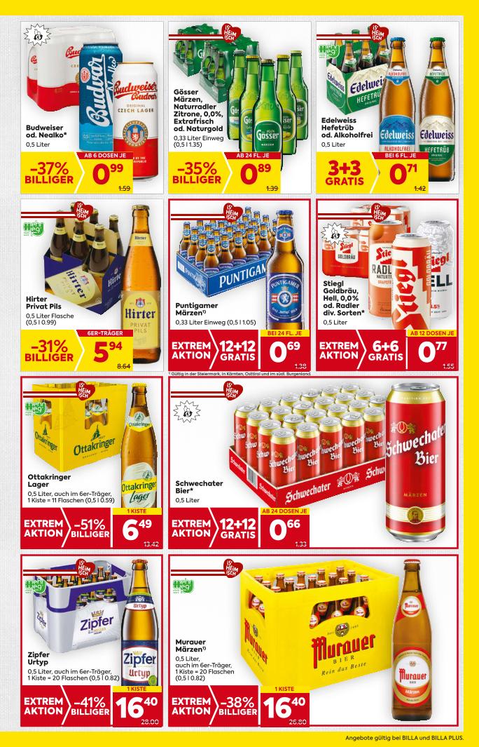 Prospekt von BILLA