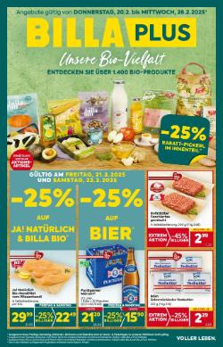 Titelbild des Prospekts von BILLA PLUS STMK