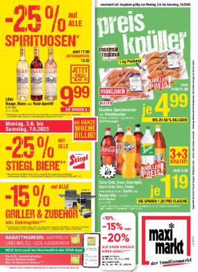 Titelbild des Prospekts von Maximarkt Linz / Haid