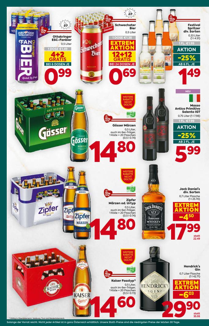 Prospekt von BILLA PLUS