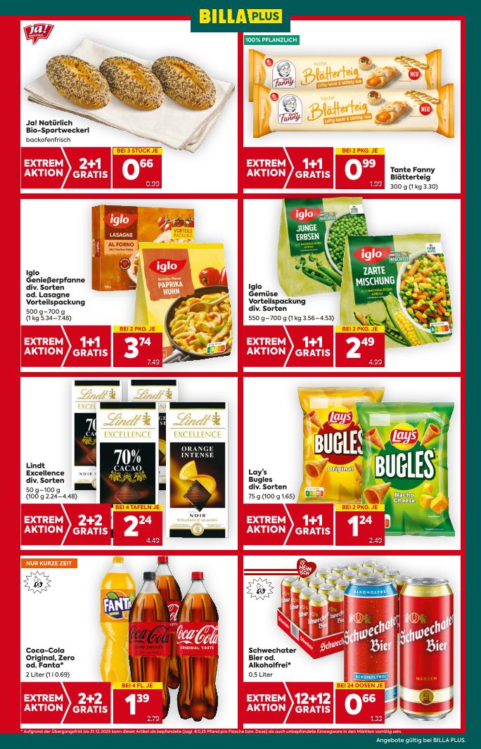 Prospekt von BILLA PLUS