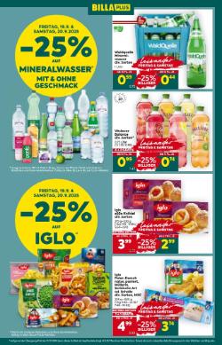 Titelbild des Prospekts von BILLA PLUS Niederösterreich