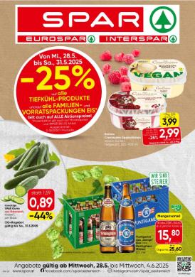 Titelbild des Prospekts von SPAR STMK