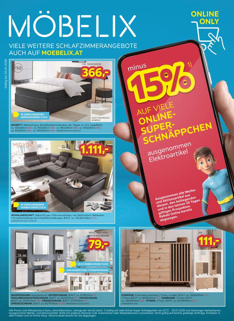 Prospekt von Möbelix