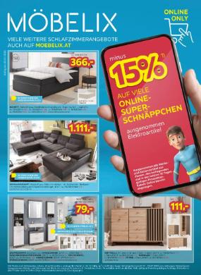 Titelbild des Prospekts von Möbelix Online