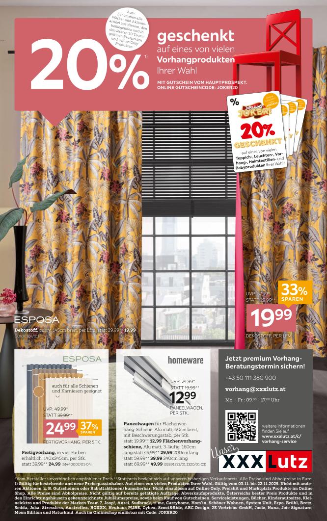 Prospekt von XXXLutz