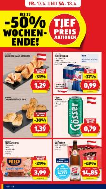 Titelbild des Prospekts von HOFER