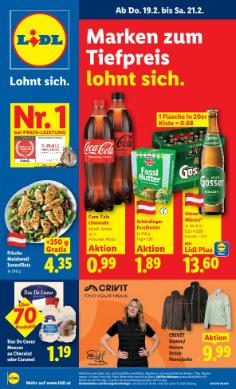 Titelbild des Prospekts von Lidl