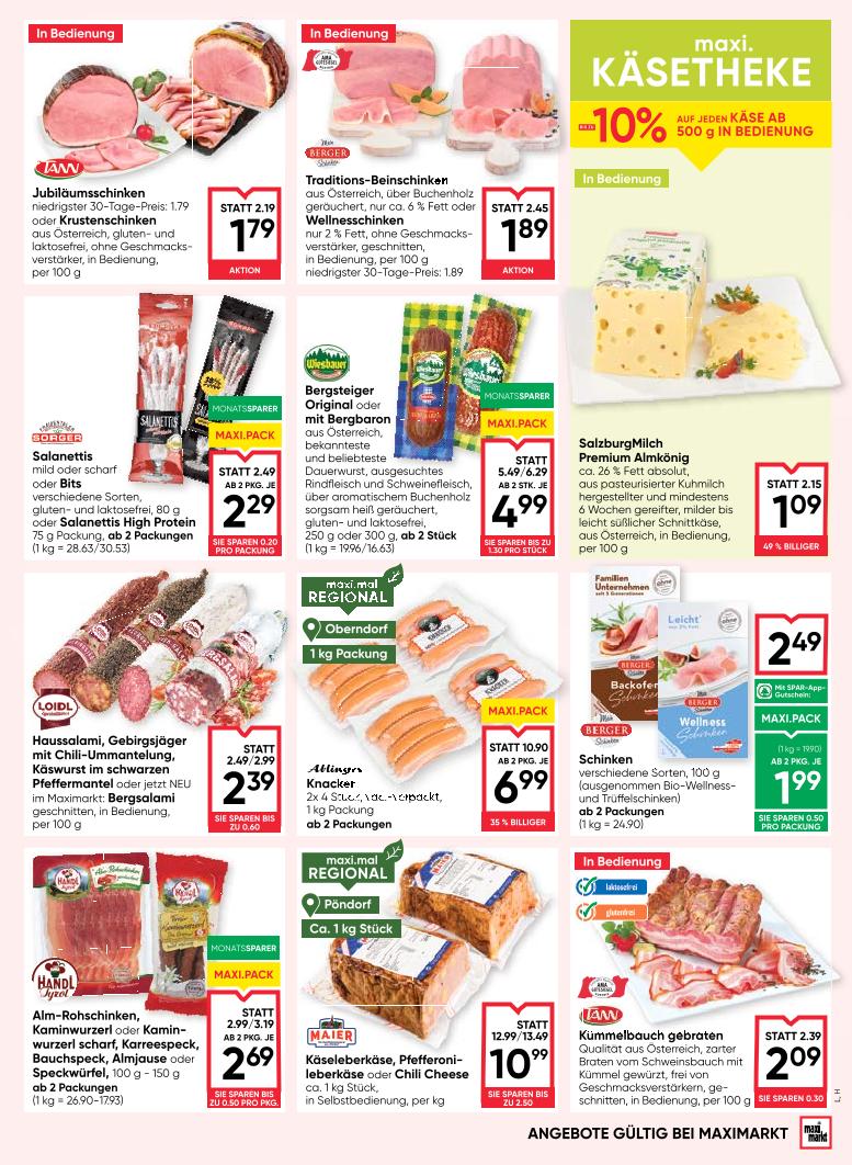 Prospekt von Maximarkt