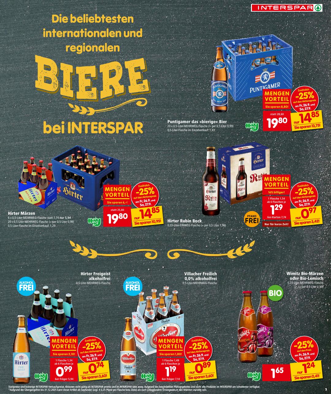 Prospekt von INTERSPAR