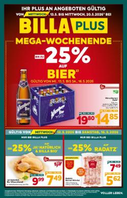 Titelbild des Prospekts von BILLA PLUS Niederösterreich