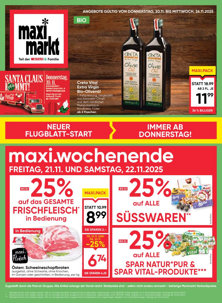 Prospekt von Maximarkt