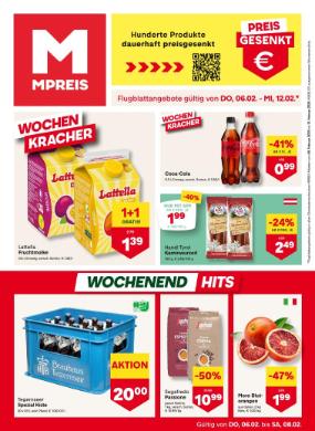 Titelbild des Prospekts von MPREIS OÖ