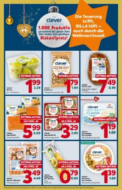 Titelbild des Prospekts von BILLA Clever