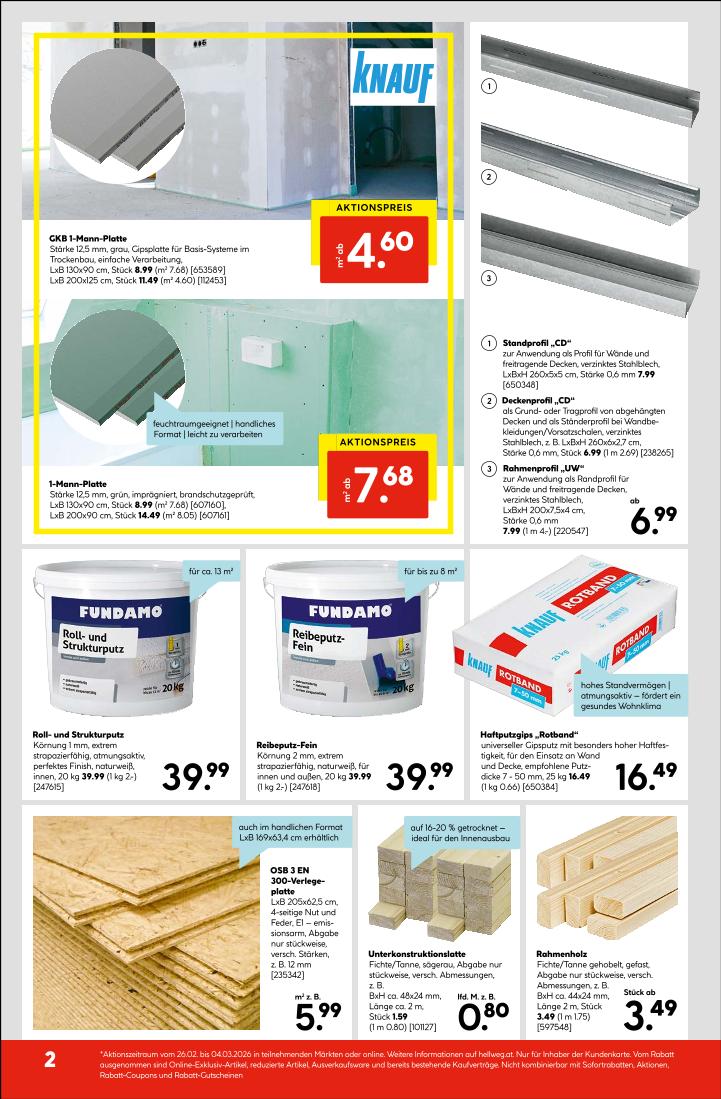 Prospekt von HELLWEG