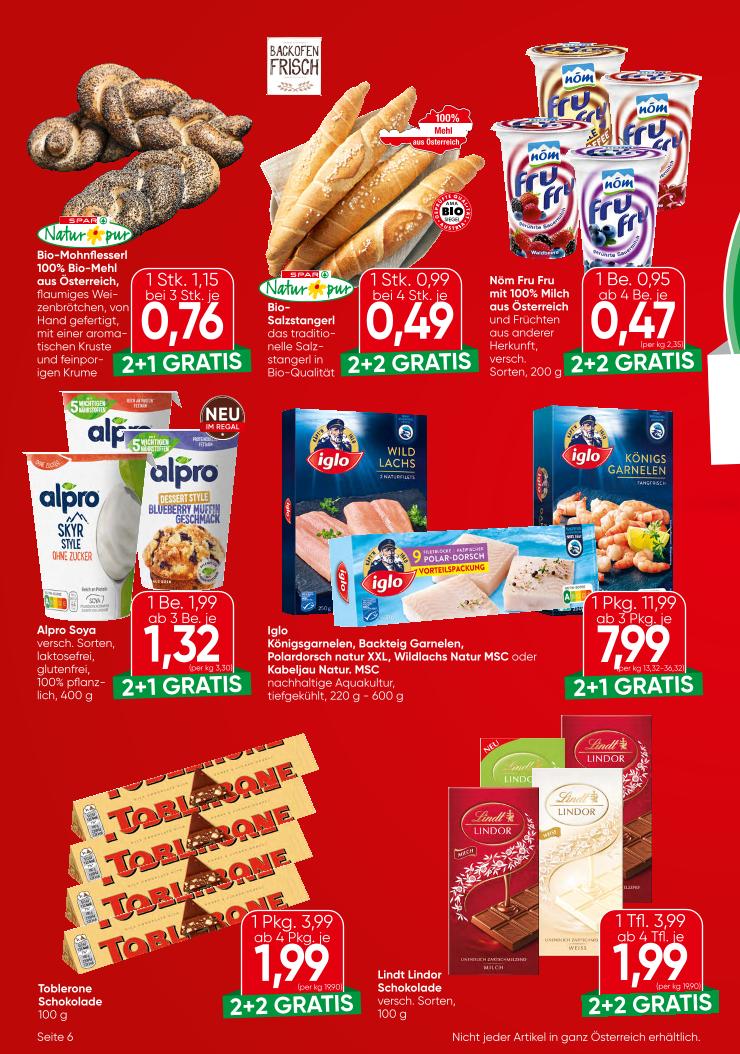 Prospekt von EUROSPAR